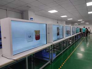 3D holográfico 21,5 32 43 49 55 65 75 86 98 transparente LCD OLED pantalla joyería gabinete escaparate señalización Digital información Kio - Product Image 6