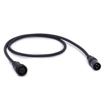 Câble de commande moteur XLR blindé en PVC pour vélo électrique, haut-parleur/microphone, connecteur étanche 9 broches mâle-femelle 1080P