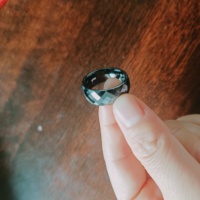 Anneau intelligent nfc étanche en céramique pour Android avec couple fonctionnel bijoux en acier inoxydable anneau nfc 2 mémoire