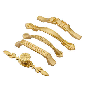 Lcedis Chinese Style Brass Cabinet Handles And <b>Knobs</b> For Furniture Drawer Hardware Durable Solid Thickened Design - Product Image 5