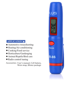 Thực Phẩm Nấu Ăn Laser Hồng Ngoại Nhiệt Kế Mini Cầm Tay Kỹ Thuật Số Điện Tử Di Động Ngoài Trời/Nhiệt Kế Trong Nhà - Product Image 2