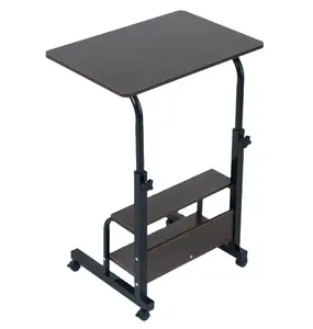 Wholesale simple flexible notebook desk height adjustable workstation stand lifting table home office multi-functional desk