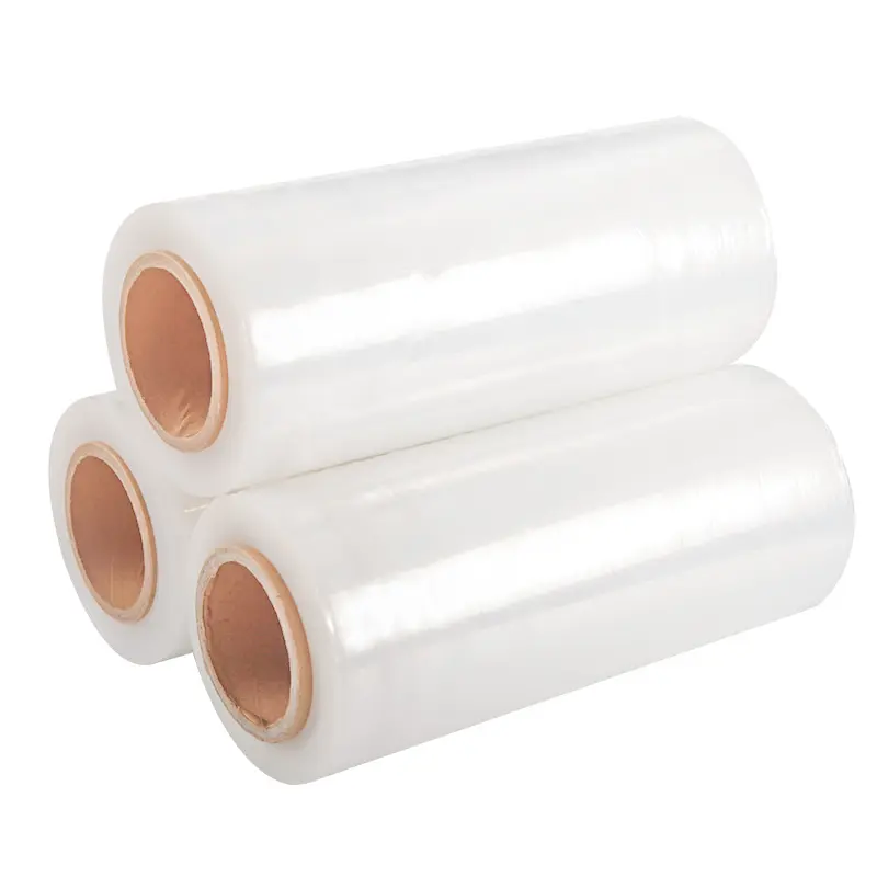 YOUJIANG pellicola di ordito pellicola di plastica pe rullino trasparente lldpe Stretch film per l'imballaggio