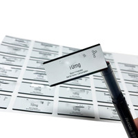 Étiquettes personnalisées pour flacons de 2 ml de Pep Tides Sem Eglutide 5 mg Lop 10 mg, avec logo holographique pour produits cosmétiques