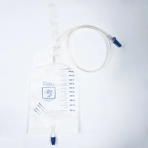 Wholesale High Quality Collection Bag 2000ml Medical Disposable Urine Bag For Hospital