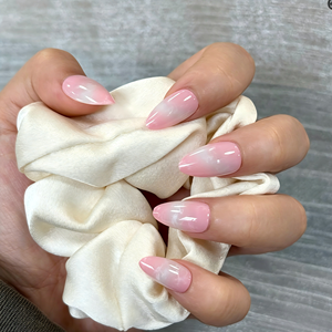 Prêt à expédier – Vente en gros : <span class=keywords><strong>Faux</strong></span> <span class=keywords><strong>ongles</strong></span> en marbre rose à presser, effet quartz rose, en stock, design nuage fumé, <span class=keywords><strong>livraison</strong></span> <span class=keywords><strong>rapide</strong></span> - Product Image 1