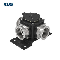 Vanne d'eau électronique à capteur Hall 3D pour système de refroidissement de batterie de véhicule à énergie nouvelle 12V 24V OEM Haute Qualité 1