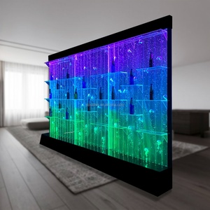 Hightech Digitale Acryl Bellenpaneel Beweegbare Programmagestuurde Led-Bellenwand Voor Wijnkast Moderne Schermen Kamerverdelers - Product Image 5