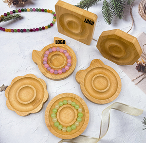 Xinrunjin logotipo personalizado música tradicional bambú joyería muestra compra a granel promoción joyería tiendas Premium bandejas pulsera - Product Image 1