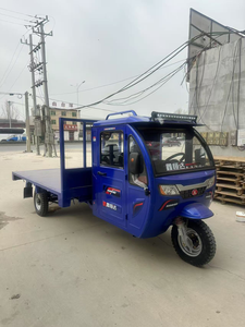 Triciclo Motorizado de Alta Calidad con Carrocería Cerrada para Transporte de Adultos, Alta Potencia 3000W para Carga y Descarga - Product Image 4