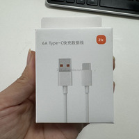 Cable de Datos USB-C de Carga Rápida 6A, 1M, para Teléfono Móvil Tipo-C, Cables de Carga 6A para Android USB-C para XIAOMI, Gran Venta
