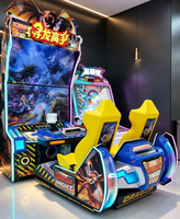 Jeu de tir Dragon Knight à haute vitesse, machine d'arcade pour 2 joueurs avec lumières LED