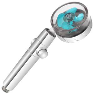 BOEING LINE - Soffione Doccia Girevole Cromato con Elica - Product Image 1