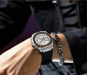 Reloj Deportivo de Cuarzo para Hombre, Modelo 833049M, Resistente al Agua, Luminoso, con Calendario y Cronógrafo, Reloj Masculino - Product Image 5