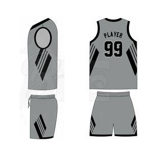 Maillot de basket-ball pour jeunes, ensemble de vêtements de sport, ensemble d'équipe - Product Image 4