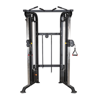 GENIUSES M-007 Cage de musculation multifonctionnelle en acier Q235 certifiée CE ISO9001, rack à squats, machine Smith, équipement de gym, garantie 10 ans contre le contreplaqué