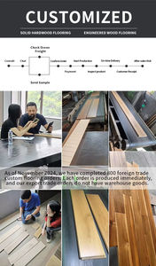 Parquet Versailles en chêne blanc haut <span class=keywords><strong>de</strong></span> gamme, fabrication directe, avec incrustation personnalisée, sol en bois <span class=keywords><strong>de</strong></span> luxe pour <span class=keywords><strong>les</strong></span> projets d'hôtels et <span class=keywords><strong>de</strong></span> stations balnéaires - Product Image 6