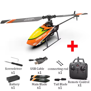 Nouveau drone télécommandé C129 à 6 axes avec gyroscope, résistant aux chocs, maintien d'altitude, hélice unique, hélicoptère RC jouet - Product Image 3