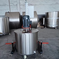 Nouveau laboratoire de mélangeur de peinture industrielle petit 5L-100L en acier inoxydable 304 ou en acier inoxydable 316L mélangeur rapide et efficace