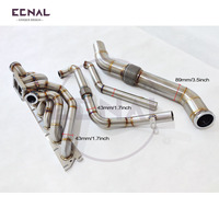 Collecteur d'échappement pour BMW Gen2 B58, système de décharge de pression, tube de descente en acier inoxydable T304, épaisseur 3 mm, produit Ecnal