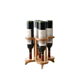 Porte-vin rond à 5, 9 ou 12 trous, moderne et durable, pour la maison, le bar, le KTV, l'exposition - Product Image 5