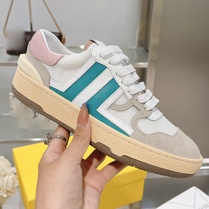 2021 신상 트렌디 고품질 통기성 봄 가을 야외용 남성 스니커즈 키높이 캔버스 갑피 - Product Image 2