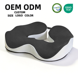 Coussin de chaise en mousse haute densité de qualité supérieure, oreiller ergonomique professionnel pour siège de <span class=keywords><strong>bureau</strong></span> de direction, coussin de soulagement de la pression sur le coccyx - Product Image 1