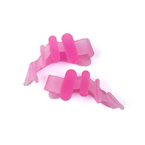 SEBS-Séparateur d'orteils en gel de silicone doux et réutilisable, alignement des orteils, pédicure pour pied - Product Image 4