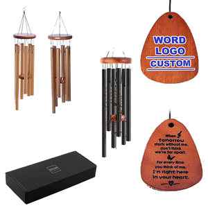 Moderno Molinillo de Viento Impermeable de Acero Inoxidable Ecológico con Temática Musical, Nuevo Adorno Decorativo Colgante para Jardín Interior con Sonido - Product Image 4