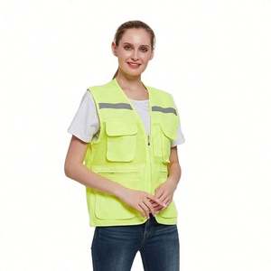 High Visibility <b>Reflective</b> Vest Working Clothes Motorcycle <b>Cycling</b> Sports Outdoor <b>Reflective</b> Safety Clothing <b>Reflective</b> <b>Jacket</b> - Product Image 2