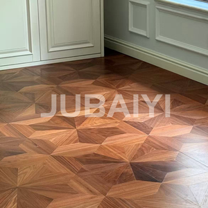 <span class=keywords><strong>Parquet</strong></span> Artistique en Bois Massif Style Versailles, Revêtement de <span class=keywords><strong>Sol</strong></span> en Bois Écologique et Durable - Product Image 5