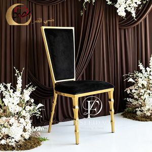 Luxury Modern White Velvet Upholstered Stainless Steel Dining <b>Chair</b> for Hotel Wedding Restaurant Outdoor & Living Room Use - Product Image 2