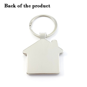 Porte-clés Métal Maison Immobilier pour Agences Immobilières, Cadeaux d'Entreprise, Promotion Gestion <span class=keywords><strong>Immobilière</strong></span>, Porte-clés Maison DIY - Product Image 3