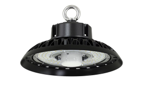 High Lumen 200W UFO High Bay Luminaire IP65 avec corps en aluminium lisse 5000K 1-10V Gradation Garantie 5 ans pour entrepôts - Product Image 3