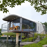 Chine pas cher 20 40 pieds luxe écologique préfabriqué expédition minuscules maisons modulaires maison en conteneur extensible 3 Br 2 Bath 2 histoire 5