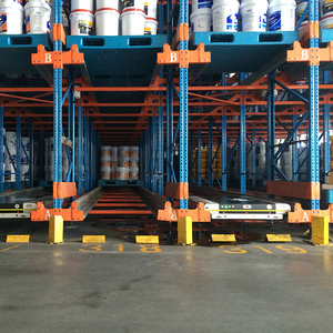 Protections anti-collision renforcées pour colonnes verticales, cadre <span class=keywords><strong>de</strong></span> rail multi-couches pour rayonnages industriels à navette radio - Product Image 6