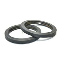 Sellos de labio de PTFE rellenos de carbono, sellos C energizados por resorte, sellos de PTFE energizados por resorte de alta calidad
