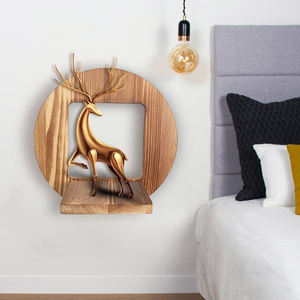 <span class=keywords><strong>Support</strong></span> de jardinière en bois de style campagnard décor mural créatif pour la maison ou le centre commercial - Product Image 3