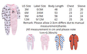 Vêtements pour bébés : Combinaison pour nouveau-né, barboteuse pour garçons et filles, avec impression mignonne et étiquette personnalisée, vente en gros - Product Image 6