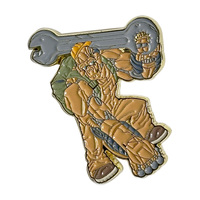 Épingles en émail dur personnalisées en métal argenté moderne, souvenirs, fabricants chinois, logo d'ange personnalisé, thème d'anime