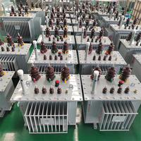 Transformateur électrique triphasé à enroulement en cuivre 100 kVA 125 kVA 160 kVA 200 kVA 250 kVA IEC60076 110 V à 220 V