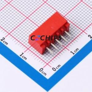 ZX-HA2.54-5PZZ-R Wire-to-Board Pin Header Through hole Component (THT),P=2.5mm Connector 1x5P 2.5mm Through Hole XHB - Product Image 2
