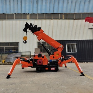 Nhà sản xuất bán hàng trực tiếp CE <span class=keywords><strong>Mini</strong></span> Crawler hoàn toàn thủy lực Spider <span class=keywords><strong>Crane</strong></span> cho không gian nhỏ nâng hoạt động, hoạt động từ xa - Product Image 3