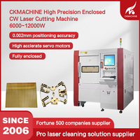 Máquina de Corte Láser CW de Alta Precisión con Control CNC, Refrigeración por Agua, 3 Ejes, para Materiales Frágiles y Gabinetes