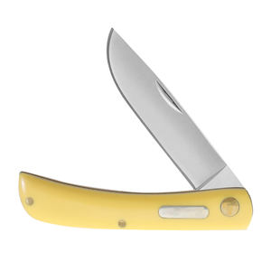 Cuchillo Sodbuster Tradicional Americano de 2.8 Pulgadas con Hoja Afilada Tipo Drop Point, Pasadores de Latón y Junta Deslizante para Transportar Holgadamente - Product Image 1