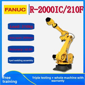 Brazo Robótico FANUC R-2000iC/210F de <span class=keywords><strong>Segunda</strong></span> <span class=keywords><strong>Mano</strong></span>, Carga Útil de 165 kg, Apto para Manipulación de Materiales, <span class=keywords><strong>Soldadura</strong></span> por Puntos y Aplicaciones de Ensamblaje - Product Image 2
