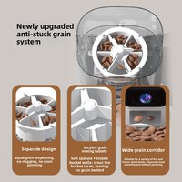 Distributeur automatique intelligent de nourriture pour chat PA, machine tout-en-un avec contrôle automatique, alimentation programmée, compatible Wi-Fi