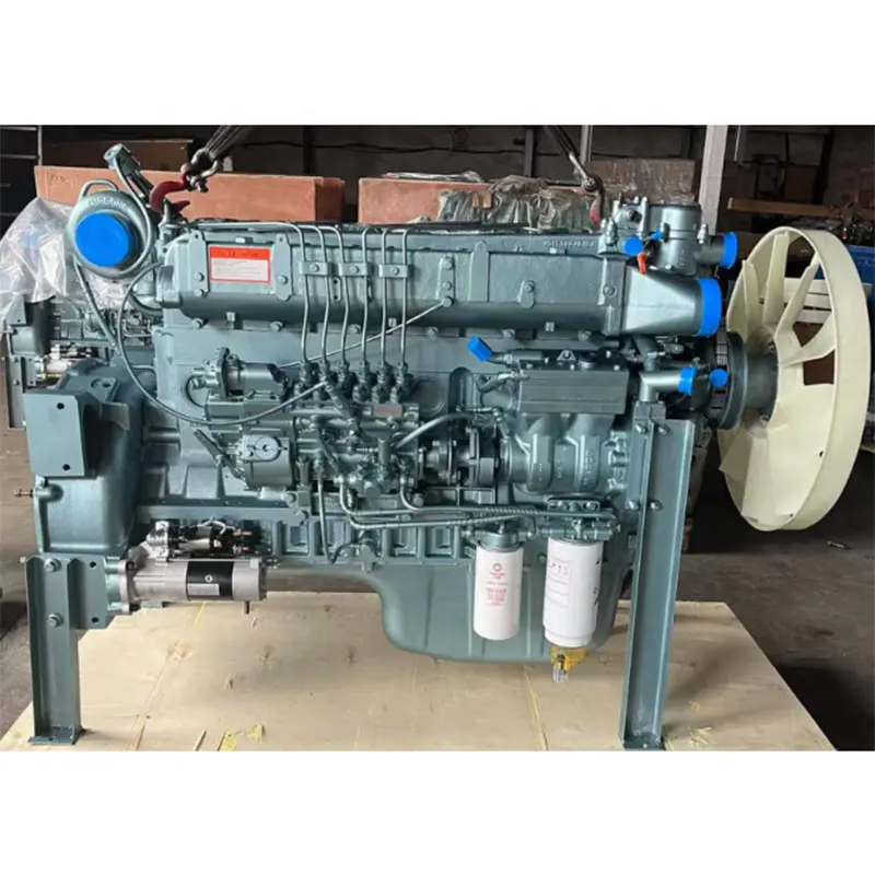 Sinotruk HOWO 371 375 Truck Engine Spare Parts Used WD615.96E Truck Diesel Engine Remanufactured Engine