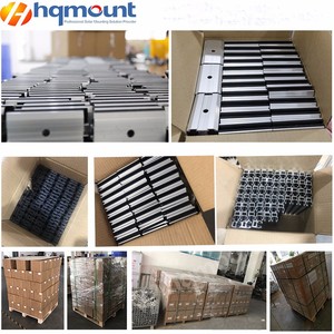 Nhôm Sliver/Đen PV mô-đun năng lượng mặt trời gắn phụ kiện có thể điều chỉnh <span class=keywords><strong>Inter</strong></span> Kẹp Giữa cuối kẹp cho bảng điều khiển năng lượng mặt trời gắn - Product Image 5