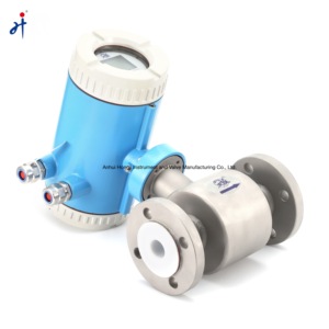 Hongji <span class=keywords><strong>micro</strong></span> từ lưu lượng kế cảm biến kỹ thuật số lỏng nước điện từ đo lưu lượng - Product Image 5